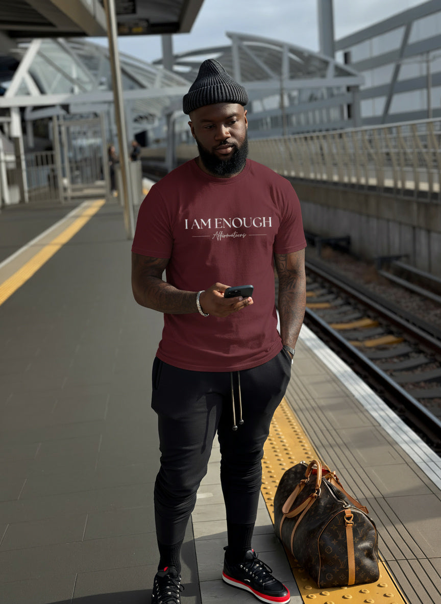 I Am Enough Affirmation Unisex Tee | Affirmations With Ana